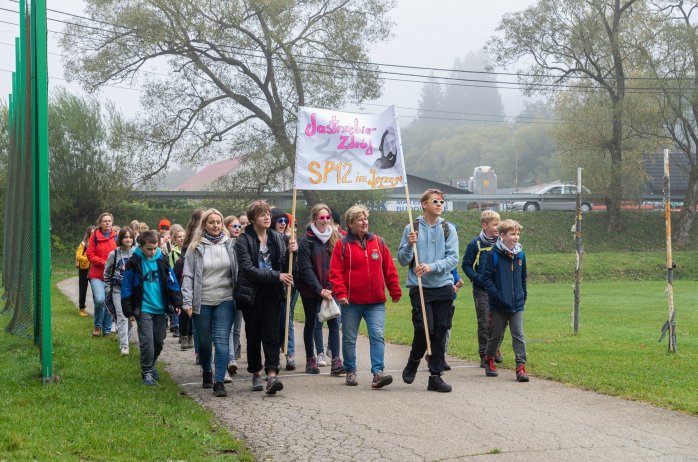 Szkoła z Jastrzębia-Zdroju na mecie rajdu